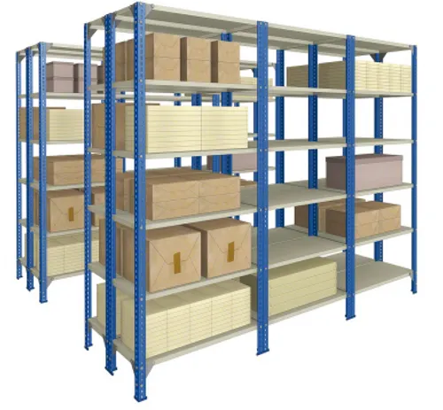 ESTANTERIAS ANGULO RANURADO